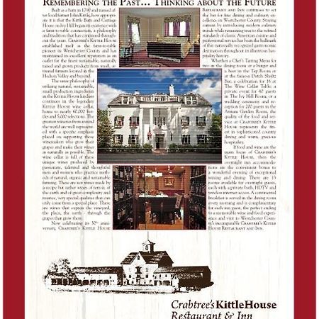 Crabtree'S Kittle House Restaurant And Inn Chappaqua Zewnętrze zdjęcie
